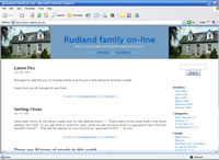 The Rudland Family on-line